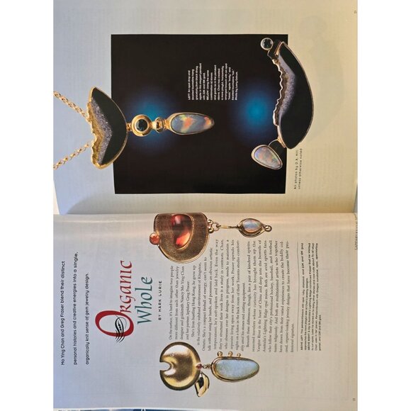 Lapidary Journal Magazine February 1998 Step by Step Jewelry Making - Picture 7 of 9